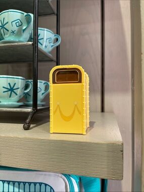 Bell Miniature Disney Trash Bin Decor